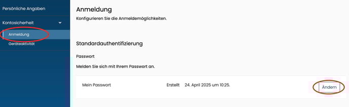 Passwort ändern_neu