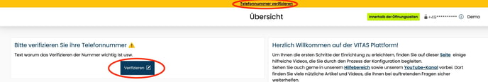 Rufnummer Verifizierung