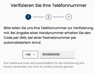 Verifizierung_Telefonnummereingabe