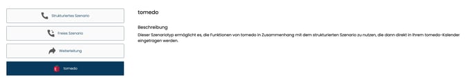 tomedo Szenario erstellen